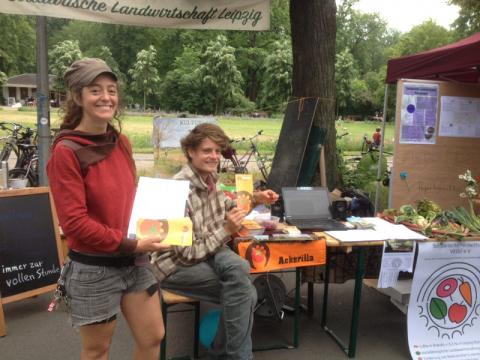 Ackerilla auf der Ökofete